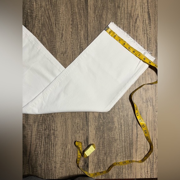 J.Crew Slim wide-leg jean in white wash | size 27 - Picture 6 of 10